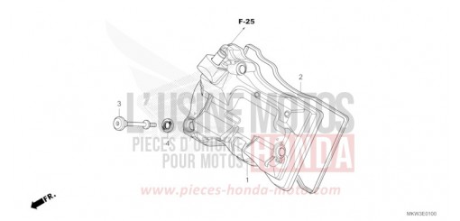 COUVERCLE DE CULASSE NC750XAM de 2021